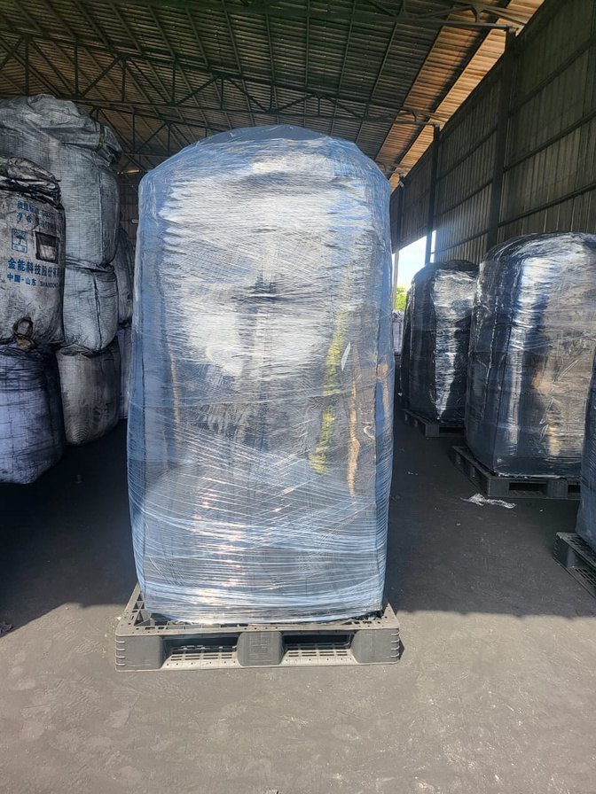 Jumbo bag on pallet